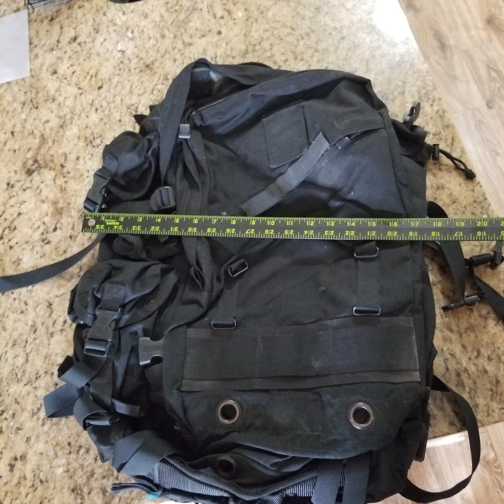 Blackhawk Tactical Backpack Military Gear Black Large Durable Storage Bag - Picture 9 of 10